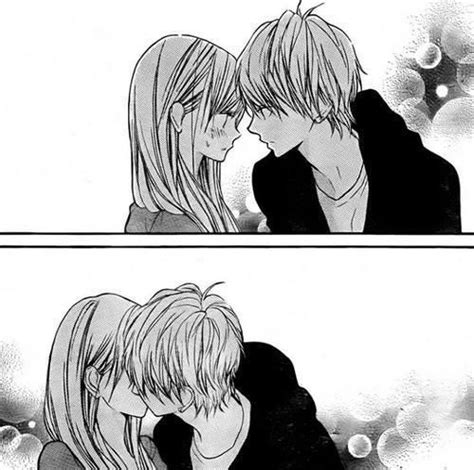 Kissing Drawing, Anime Manga Couple, Anime Couples Love, Anime Couple ...