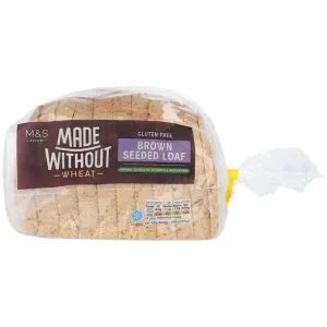 Diet info for M&S Made Without Wheat Brown Seeded Bread Loaf - Spoonful