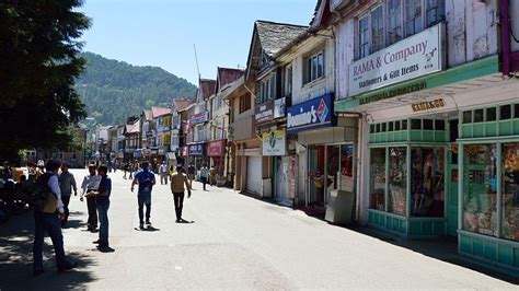 Shimla restricts people on Ridge & Mall Road amid Covid-19 concerns ...