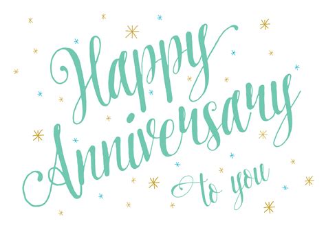 Free Printable Happy Anniversary Signs - Printable Anniversary Cards