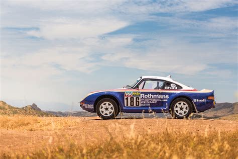 Paris-Dakar Porsche 959 Rally Car is Headed to Auction for $3 Million