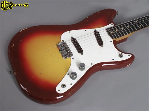 1961 Fender Duo Sonic - Sunburst-Vi61FeDuoSoSB70866