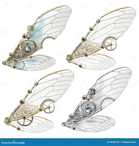 Steampunk Faerie Wings Stock Photo - Image: 39380781