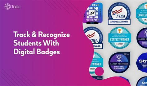 Track & Recognize Students With Digital Badges - Tallo