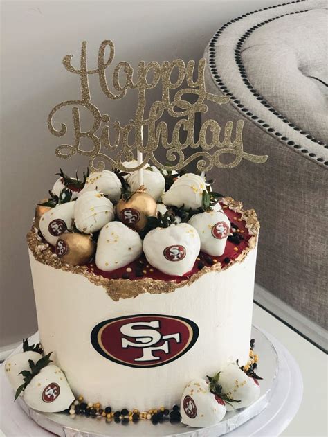 49ers birthday cake | 49ers cake, Halloween birthday cakes, 40th birthday cakes