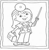 Nurse Coloring Book  Easy And Fun Nurses Pages For Kids sketch template