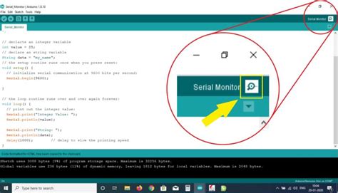 Arduino: Serial Monitor - Robo India || Tutorials || Learn Arduino ...