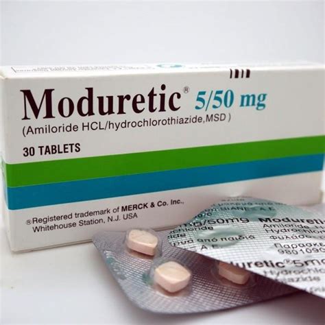 Moduretic (Generic Amiloride and Hydrochlorothiazide) - Prescriptiongiant