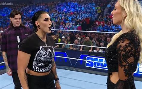 Charlotte Flair And Rhea Ripley Improvised During SmackDown Promo