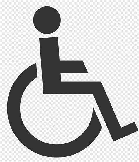 Wheelchair Disability Disabled parking permit Symbol, Disabled, text ...