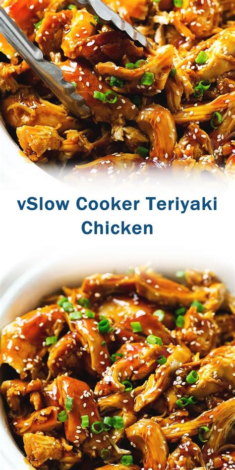 Slow Cooker Teriyaki Chicken