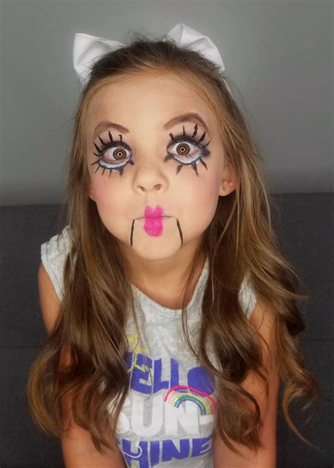 Baby Doll Halloween Makeup