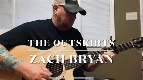 The Outskirts - Zach Bryan (guitar lesson w/ solo) - YouTube