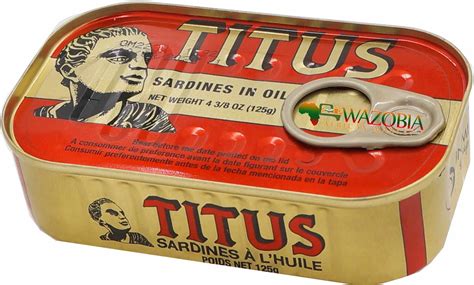 Titus Sardines – 125g(x 5Pcs) – IK Online Stores – ikonlinestore.com