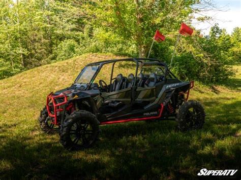 Polaris RZR XP Turbo S Rear Windshield (Dark Tint)