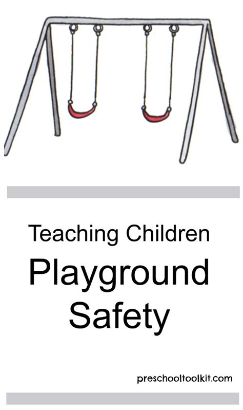 Playground Safety Craft For Kids