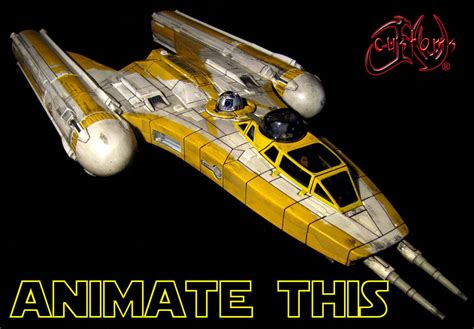 AUCTION Star Wars Clone Wars Custom Y-Wing by jvcustoms on DeviantArt