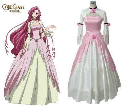 Code Geass Cosplay Princess Euphemia Li Britannia/Euphy Dress cosplay ...