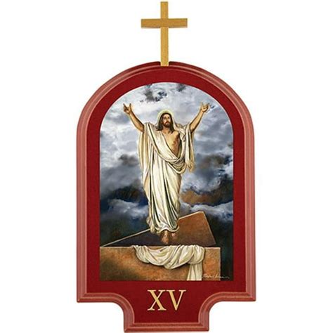 CB Catholic 633-MA Stations of the Cross Plaques - Set of 15 - Walmart ...