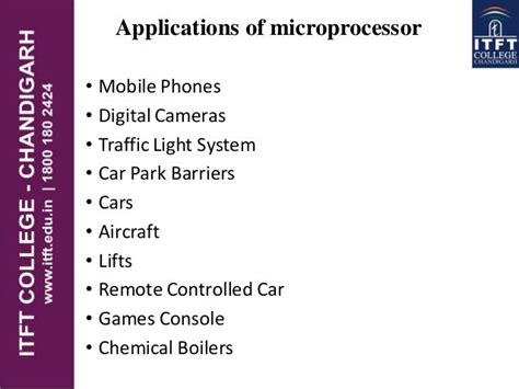 ITFT_Introduction to microprocessor