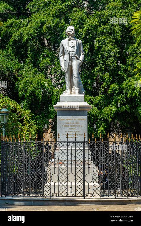 Cuba Havana. Monument to Carlos Manuel de Céspedes del Castillo ...