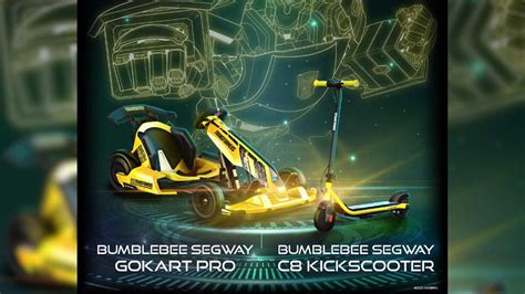 Segway And Hasbro Present Transformers Scooters And Go Karts