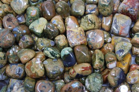 Rhyolite Tumbled Stones: Choose 4 oz, 8 oz or 1 lb Bulk Lots ('A' Grade ...