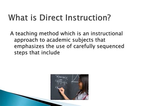 PPT - Direct Instruction PowerPoint Presentation, free download - ID:2791494