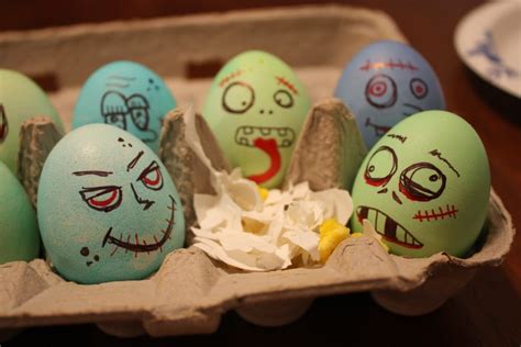 They Have Risen! Zombie Easter Eggs, From Beyond The Grave! - Riot Daily