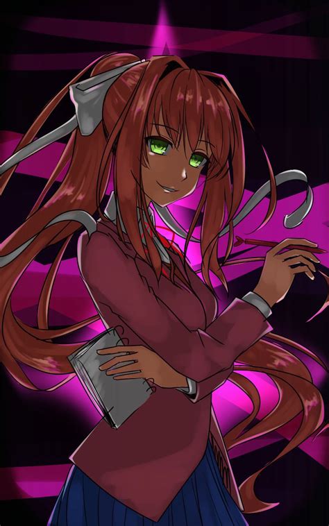 Creepily beautiful [made by @arererererere7 ] : r/Monikafandom