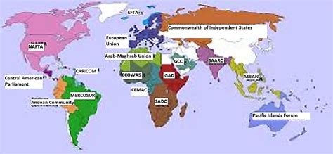 What Is A Trade Bloc, And Why Are They Formed? - WorldAtlas.com