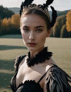 Black Swan Halloween Costume Fancy Dress. Face Swap. Insert Your Face ...
