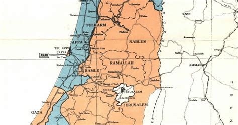GIS Research and Map Collection: Maps of Yemen and Palestine Available from Ball State ...