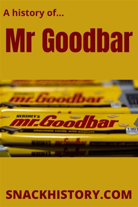 Mr Goodbar (History, Marketing & Commercials) - Snack History