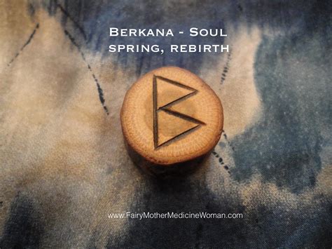 Berkana www.FairyMotherMedicineWoman.com | Runes, Rune casting, Norse runes