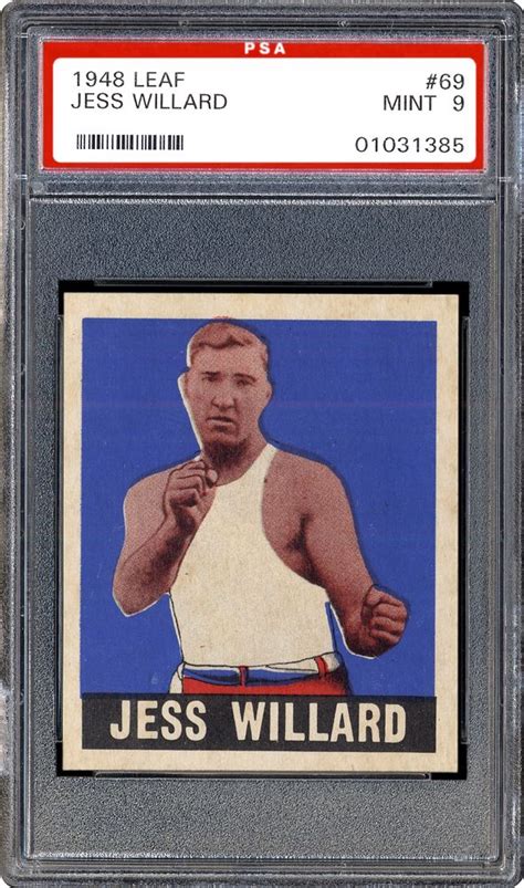 1948 Leaf Jess Willard | PSA CardFacts®