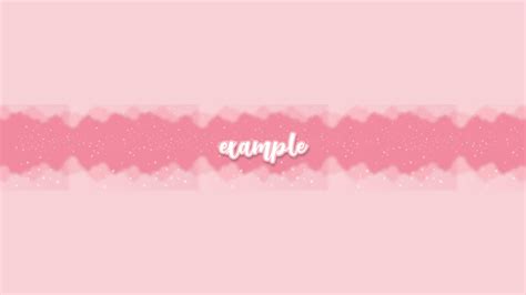 Template Aesthetic Youtube Banner