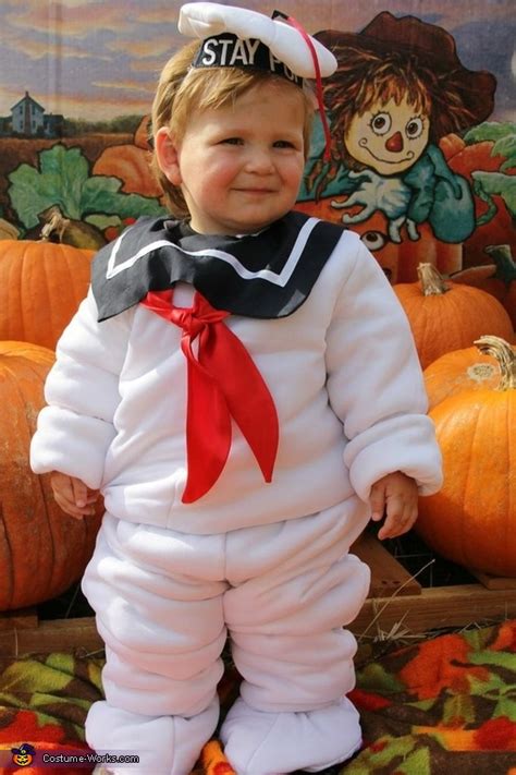 Baby Stay Puft Marshmallow Man Costume DIY | DIY Costumes Under $35