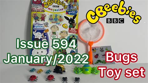 CBeebies magazine with Bugs set 🐞 🐜 - YouTube