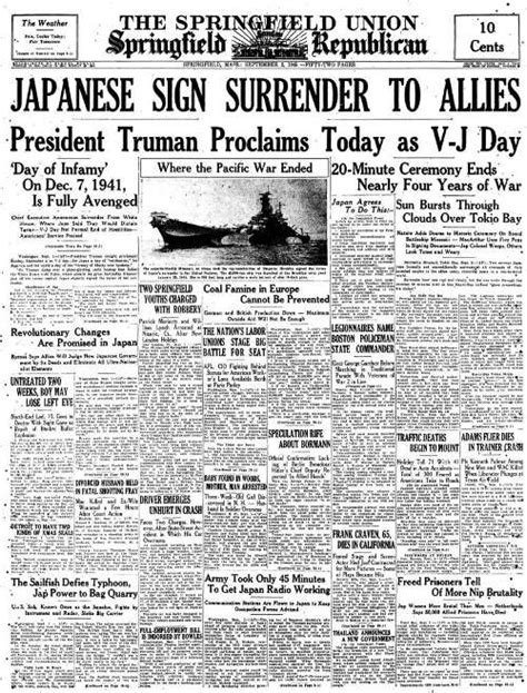 Celebrating Victory: The End of World War II as Seen in America's Historical Newspapers | Readex