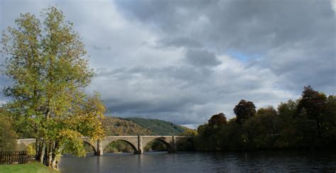 Tour Scotland Photographs: October 16th Photograph Bridge Dunkeld Scotland