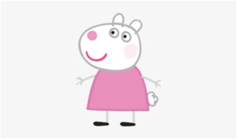 Suzy Sheep - Peppa Pig Characters - 336x417 PNG Download - PNGkit