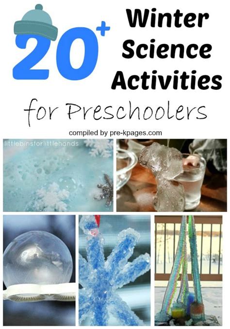 Winter Science Activities for Preschoolers | Winter science activities ...