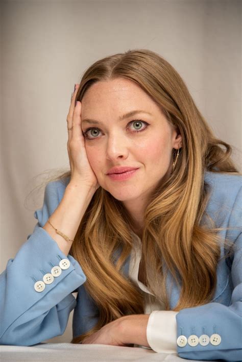 AMANDA SEYFRIED at The Art of Racing in the Rain Press Conference in ...