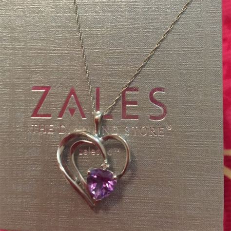 Jewelry | A Zales Heart Necklace | Poshmark