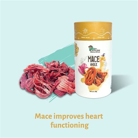 Mace improves heart functioning because of its sumptuous amount of ...