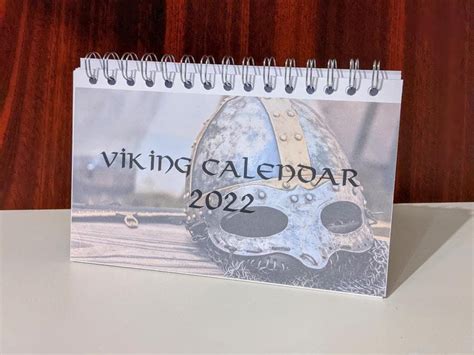 Viking Calendar 2023 Calendar Bundle Calendar With Viking - Etsy | Desk calendars, Engraved ...