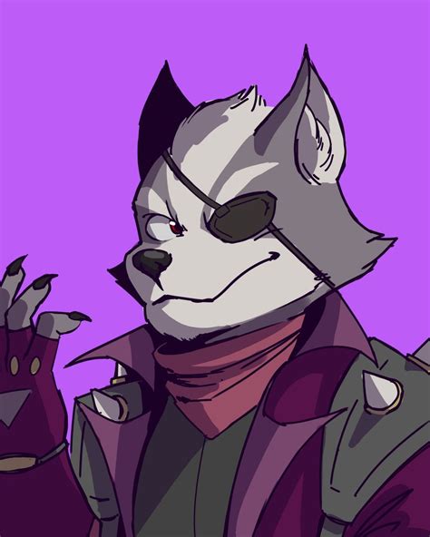 Some wolf o'donnell fan art I don't know who made it : r/starfox