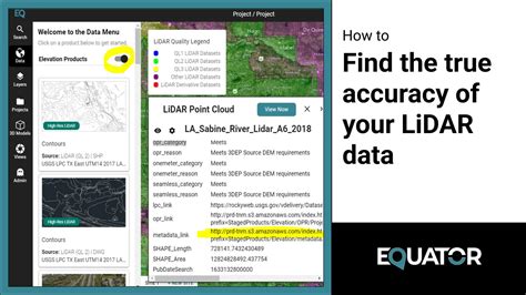 Discover the HIDDEN Accuracy of Your LiDAR Data – Equator