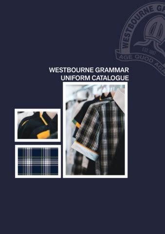 Westbourne Uniform Catalogue